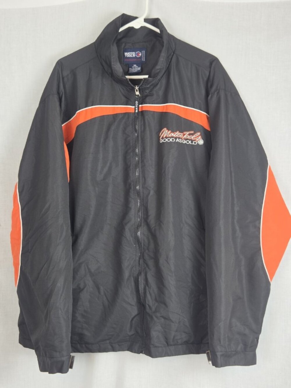 Matco Tools Jacket 3XL Black / Orange Good as Gold Automotive Racing Mechanic